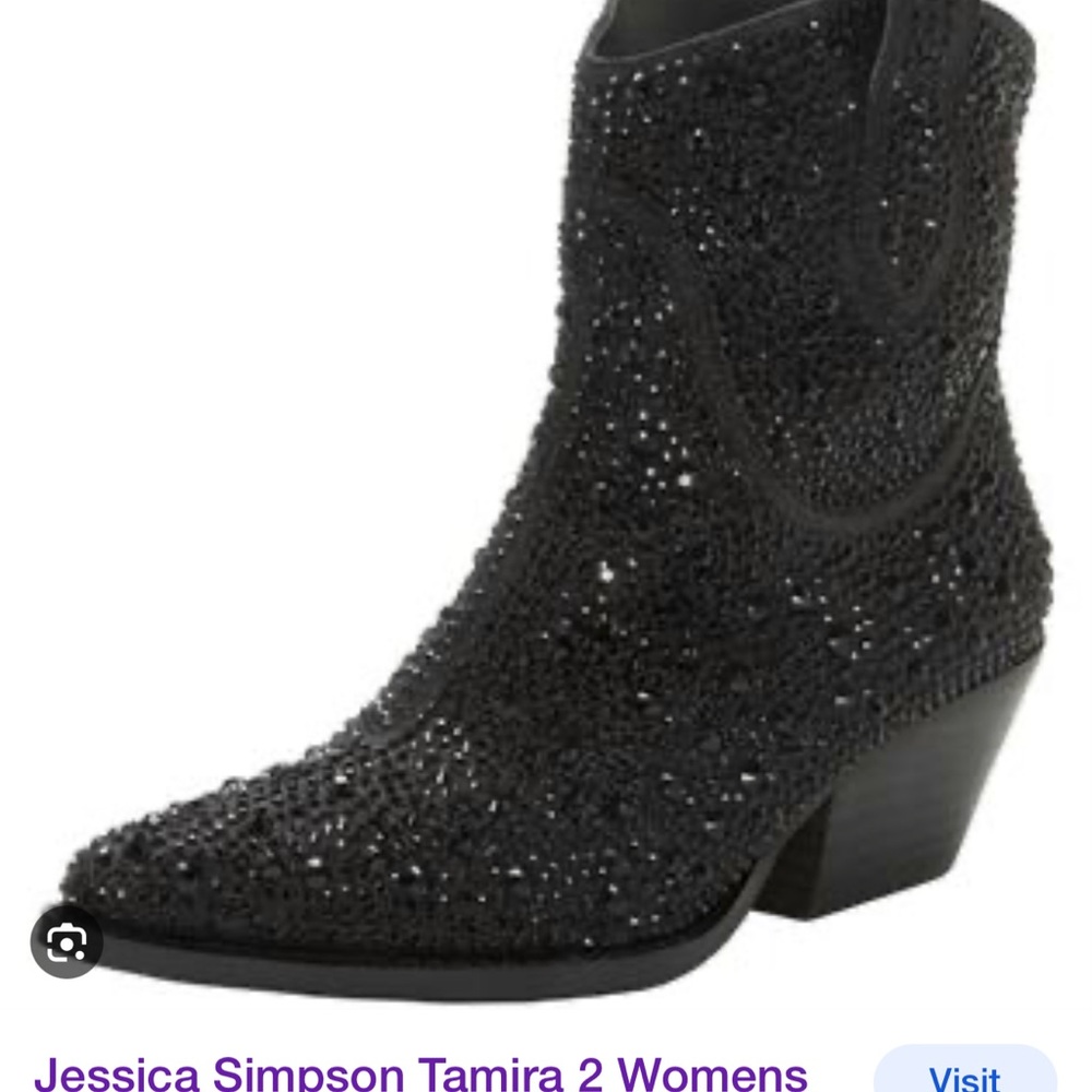 Rhinestone cowboy boots